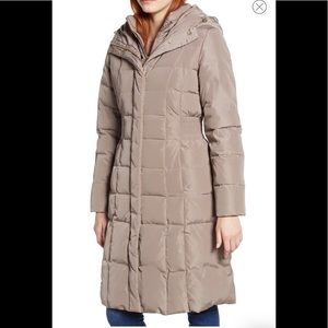 Cole Haan Bib Insert Down & Feather Fill Coat